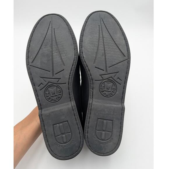 Mephisto Cap Vert Penny Loafer Shoes Men's Black Leather Size US9.5 EU42.5 - Picture 8 of 14